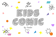 FUNNY DOODLE- Playful Whimsical Font, a Sans Serif Font by KiddoGlyphs Studio (Thumbnail 2 of 3)