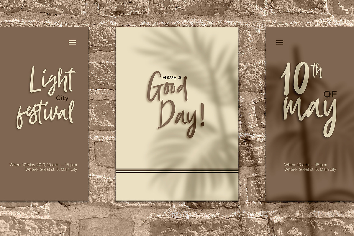 Realistic Shadow Mockups, a Print Template by Zimages (Photo 5 of 8)