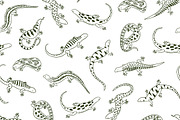 9  Lizards, an Animal Illustration by GooseFrol (Thumbnail 6 of 6)