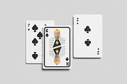 Poker Card Mockup, an Advertising Mockup by swsi-studio (Thumbnail 2 of 5)
