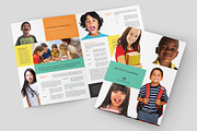 School Brochure Template, a Brochure Template by StockLayouts (Thumbnail 1 of 4)