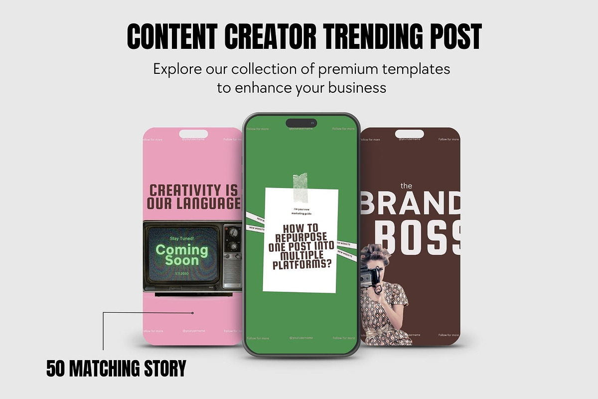 Social Media Manager Post Template preview 4