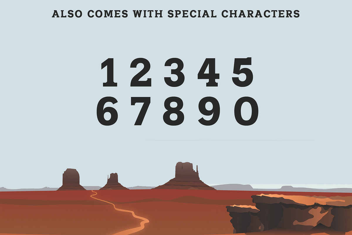SHERIFF: A Font of the Wild West preview 5