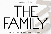 Type Family, a Sans Serif Font by InermediaSTUDIO (Thumbnail 1 of 8)
