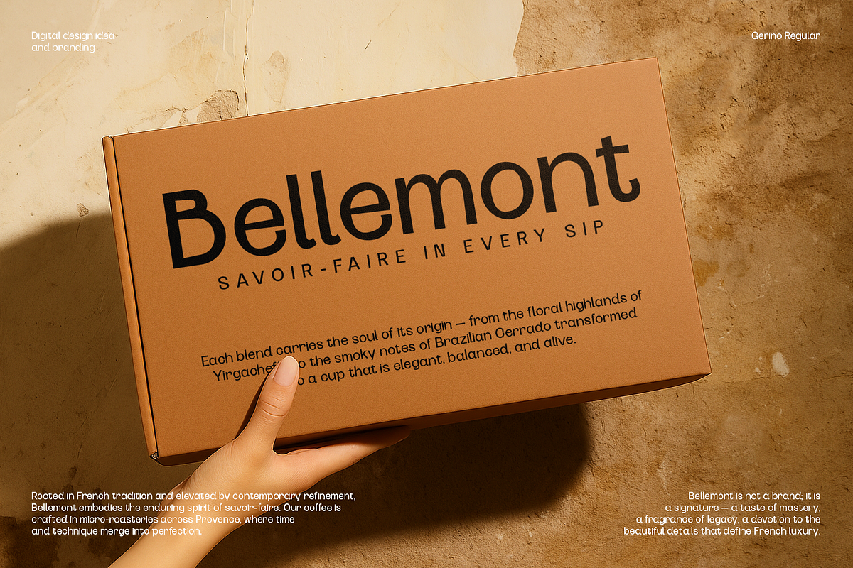 Gerino - Modern Editorial Duo, a Sans Serif Font by Valentino Vergan (Photo 3 of 14)