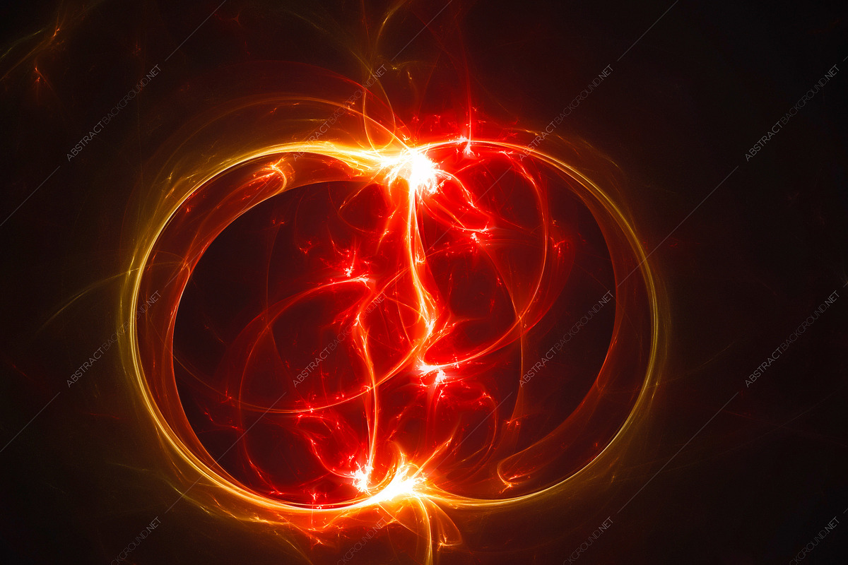 72 Fire Fractal Light Leaks Overlays, a Texture Graphic by Abstract Background (Photo 5 of 5)