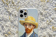 The phone case that Van Gogh also wa, a Mockup by TesMarteaux (Thumbnail 4 of 4)