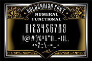 GOLDENRISK FONT, a Blackletter Font by senzana (Thumbnail 4 of 5)