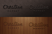Pressed and Embossed Style, a Layer Style Add-On by Chuhe86 (Thumbnail 3 of 3)