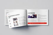 Conference Agenda Landscape Template, a Brochure Template by Pixelpick (Thumbnail 6 of 9)