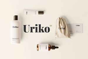 Uriko - Cosmetic Branding Kit