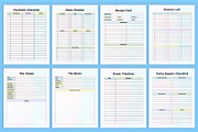 2025-26 Baby Shower Planner Canva, a Stationery Template by Designmela01 (Thumbnail 6 of 8)
