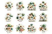 Spring wildflower clipart, an Illustration by SinaCreation (Thumbnail 2 of 11)