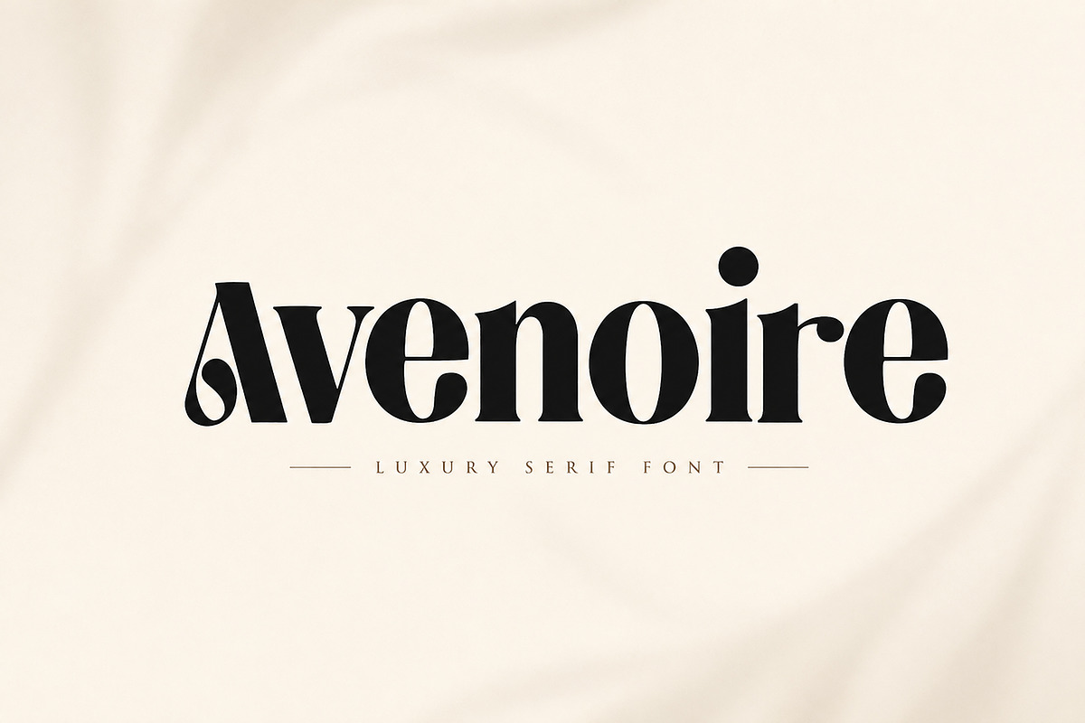 Avenoire, a Sans Serif Font by Wow Magic (Photo 3 of 7)