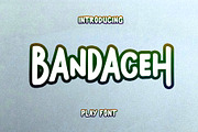 Bandaceh, a Font by Sulthan Studio (Thumbnail 1 of 9)