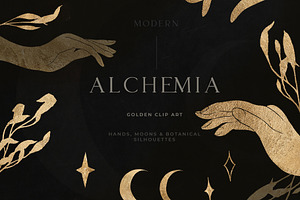 Esoteric Alchemy Logo Element Bundle