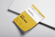 Business White Paper Template, a Brochure Template by DesignCrest (Thumbnail 2 of 13)
