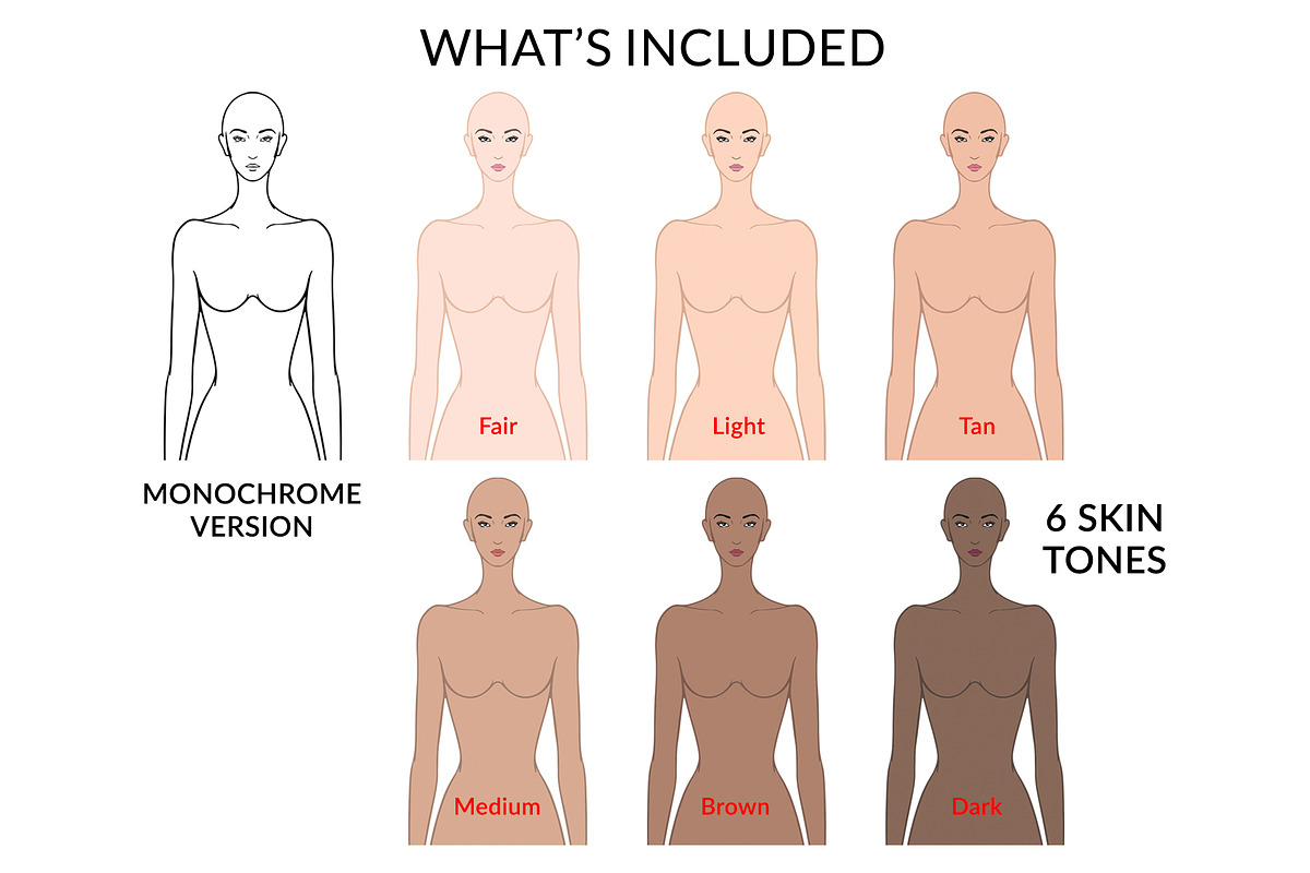 Colored Fashion Figures, a Person Illustration by Art by Lin (Photo 2 of 5)
