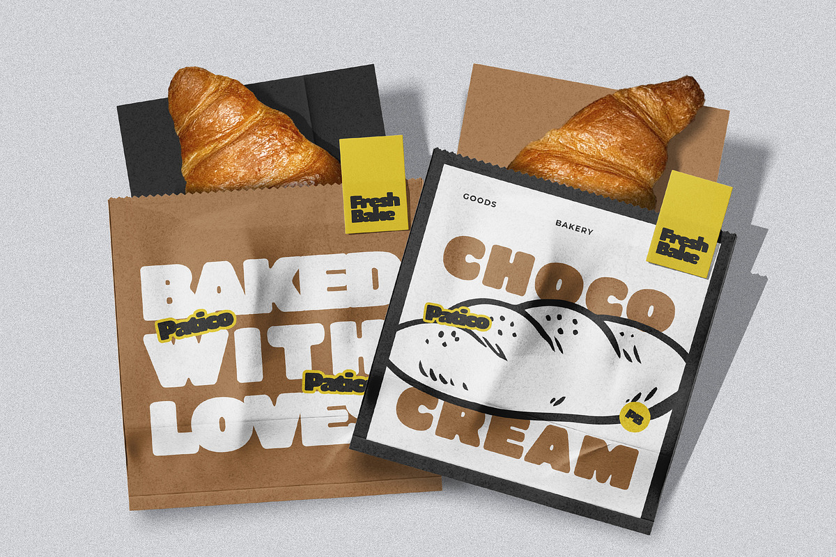 Nobark - Modern Rounded Bold Chunky, a Sans Serif Font by Typia Nesia (Photo 9 of 13)