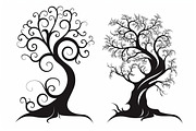 Tree Laser Cut Bundle | Decorative T, a Graphic by Designs_River (Thumbnail 8 of 11)