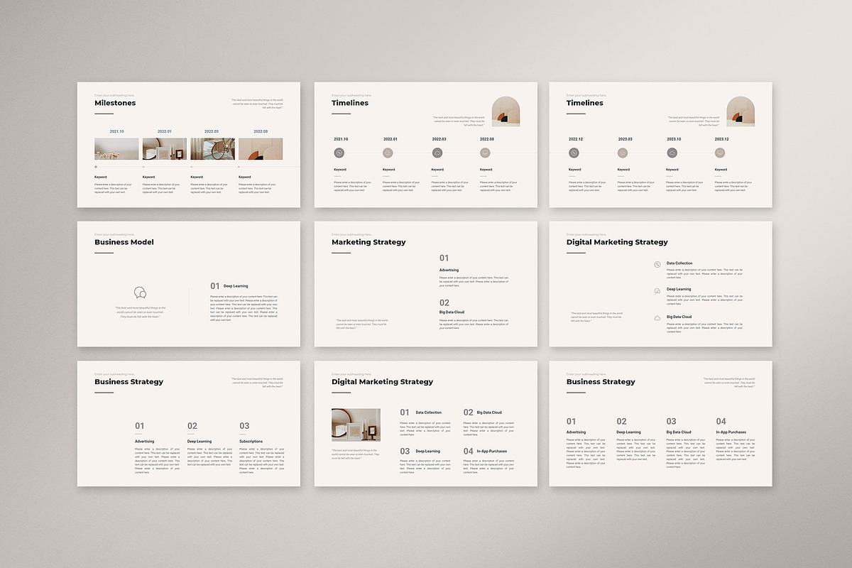 Simple Business Presentation CANVA, a Presentation Template by CreativityForest (Photo 16 of 17)