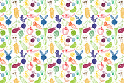 Fruits and vegetables doodles, a Food Illustration by Elina_Li (Thumbnail 18 of 20)