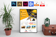 10 Construction Poster Bundle, a Flyer Template by Imagine Design Studio (Thumbnail 7 of 12)