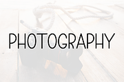 Photographer, a Sans Serif Font by FreshTypeINK (Thumbnail 2 of 8)