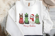 Meowy Christmas Png, Christmas Cat, an Icon by Black Bird Studio (Thumbnail 2 of 4)