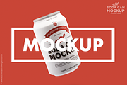 Soda can mockup with 5 awesome views, a Product Mockup by Itsmesimon (Thumbnail 10 of 11)