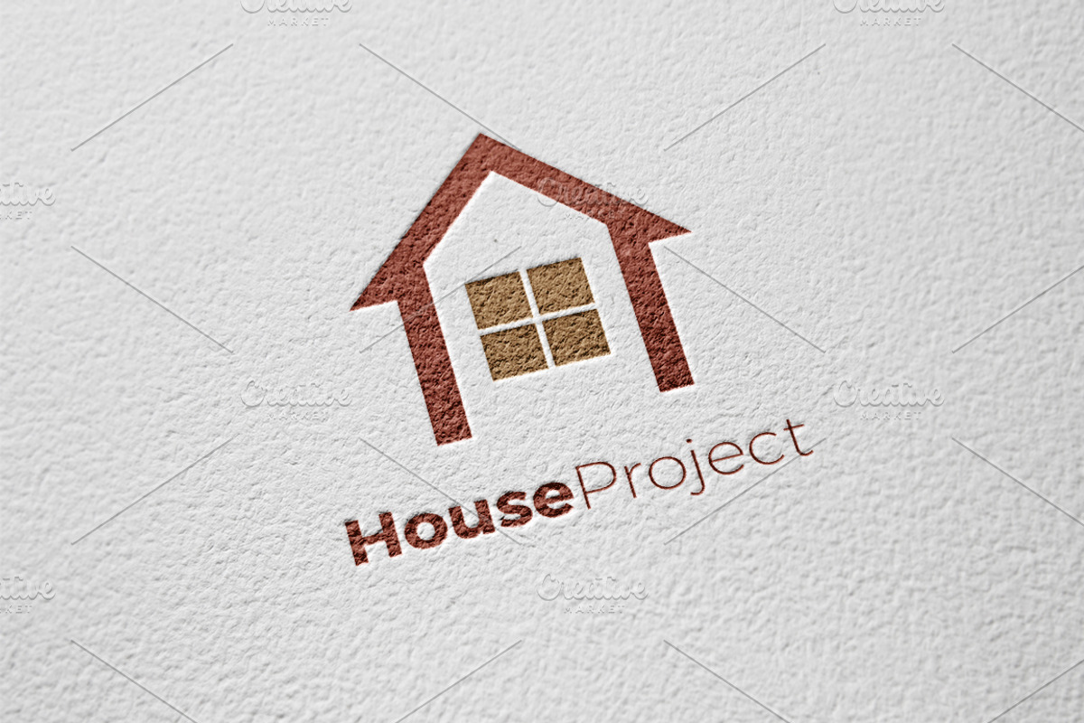 Real Estate Logo Template, a Branding & Logo Template by MaryHat Shop (Photo 2 of 4)