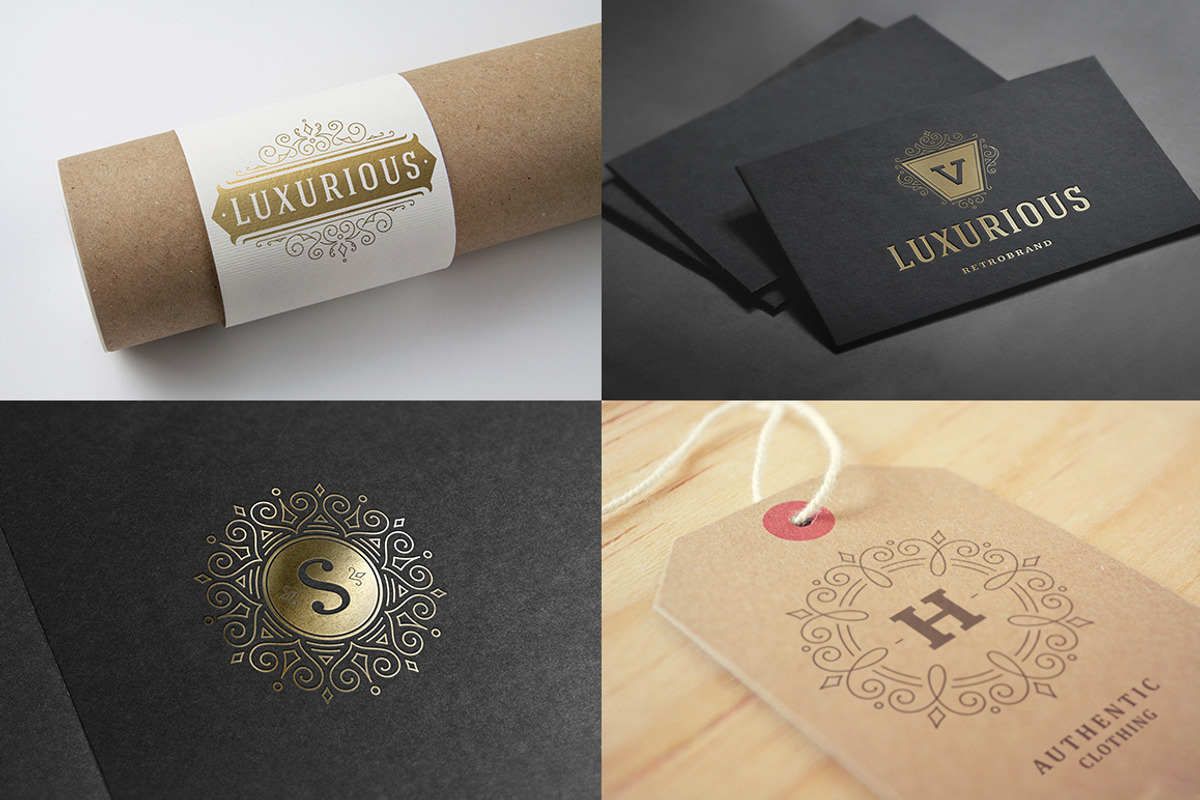1000 Logos and Badges Bundle, a Branding & Logo Template by Vasya Kobelev (Photo 19 of 39)