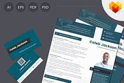 Printable Resume: School Teacher, a Resume Template by MotoCMS (Thumbnail 1 of 3)