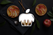Apple Cream Cakes Logo, a Branding & Logo Template by Luxury Logos (Thumbnail 2 of 4)
