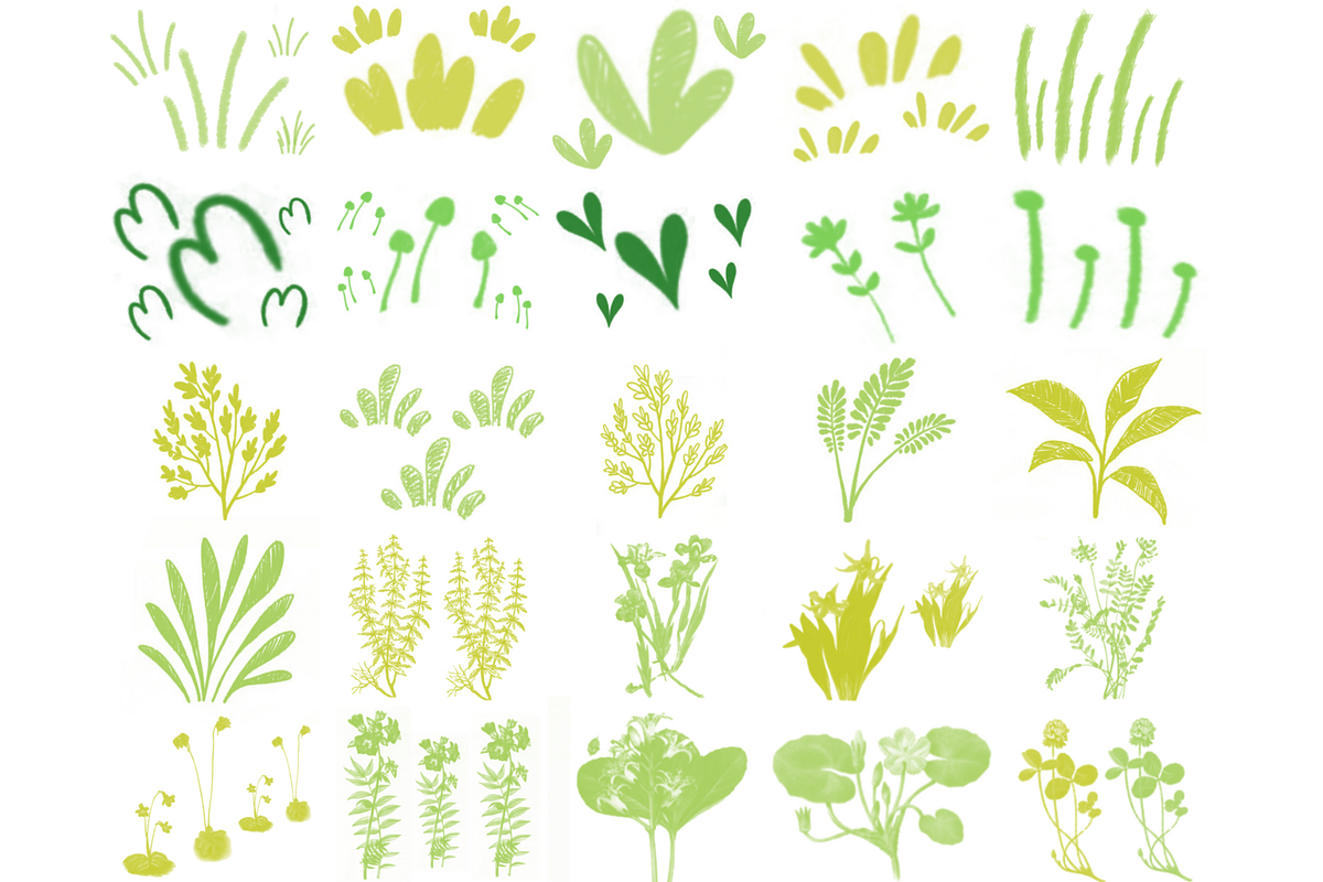 Digital Brushes for Photoshop, a Brush Add-On by Velo Graphic Studio (Photo 6 of 10)