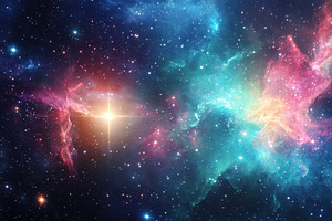 Exploration of cosmic beauty showcas, a Photo by Pavel_design