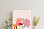 Spring Garden Digital Poster A4, a Decorative Illustration by Oleksandra Illustrates (Thumbnail 3 of 8)