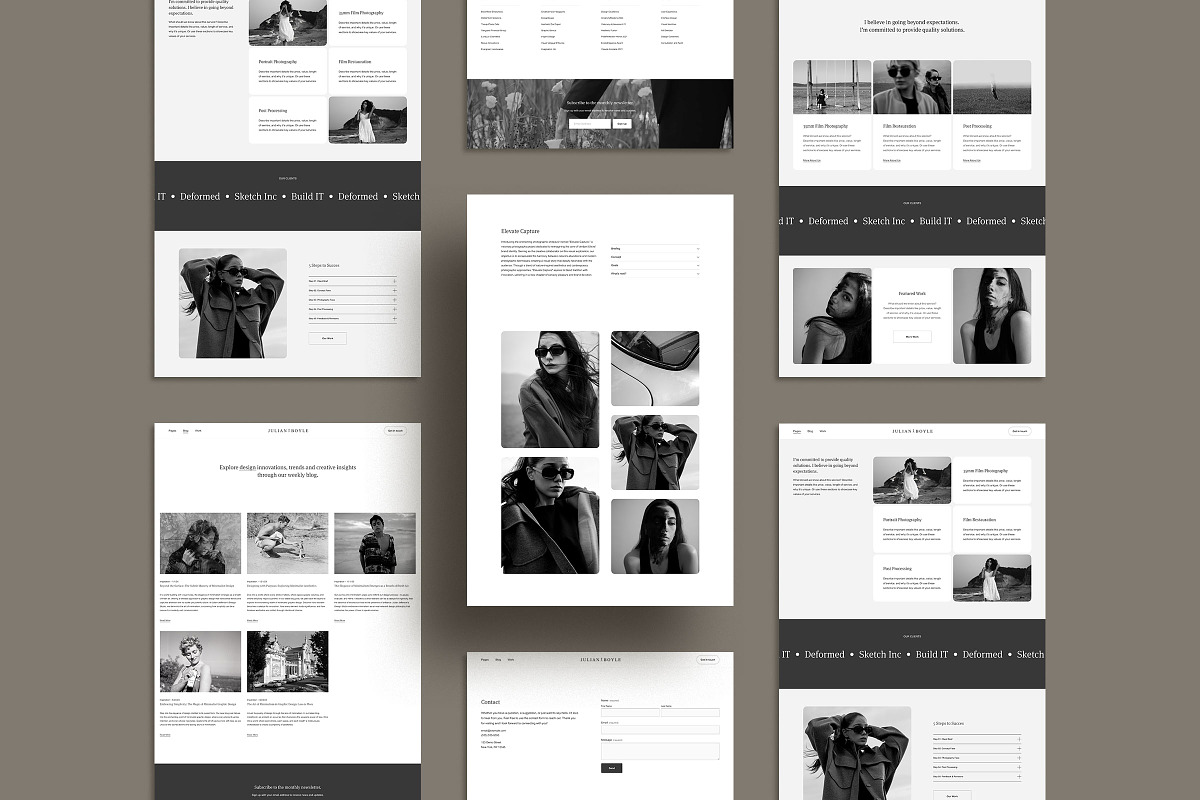 Boyle Squarespace 7.1 Website Theme, a Squarespace Template by Ruben Stom (Photo 3 of 11)