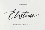 Elastime, a Font by Sulthan Studio (Thumbnail 1 of 9)