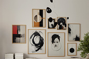 MINIMALIST PRINTS GALLERY, a Background Graphic by Lana Elanor (Thumbnail 3 of 8)