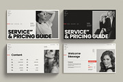 Services & Price Guide Presentation, a Presentation Template by RedGiant (Thumbnail 2 of 5)
