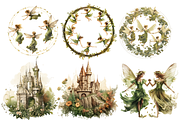 Vintage Fairy Magical Clipart, an Object Illustration by Digital Xpress (Thumbnail 3 of 5)