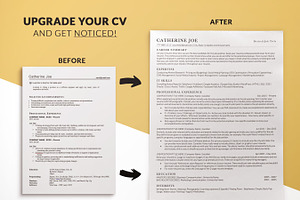 ATS Friendly CV Template Word Pages