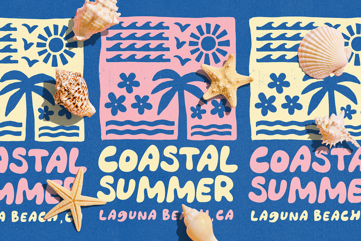 Feelin Tropical Font Set, a Handwritten Font by Nicky Laatz (Photo 2 of 13)