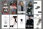 50 Instagram Stories Bundle, a Social Media Template by Web Donut (Thumbnail 6 of 9)
