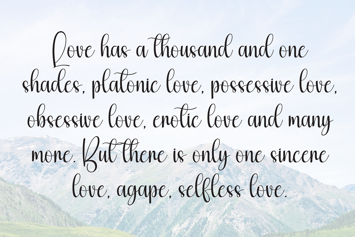 Cloudy Baby | Script Font, a Handwritten Font by Scratchones (Photo 9 of 9)