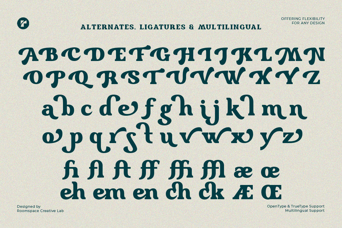 Locked Away -Swash Retro Vintage, a Serif Font by roomspace creative lab (Photo 13 of 13)