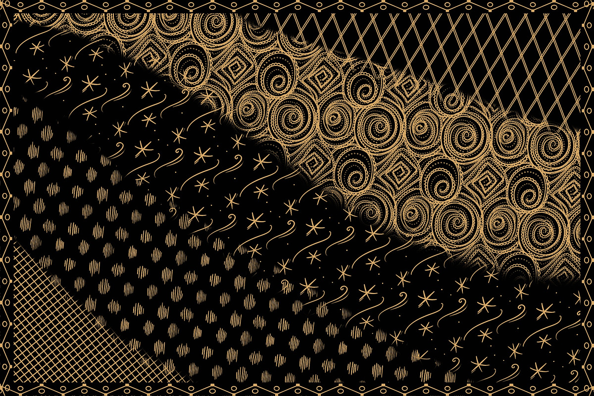 Art Deco Procreate set, a Brush Add-On by byJuliaKors (Photo 4 of 6)