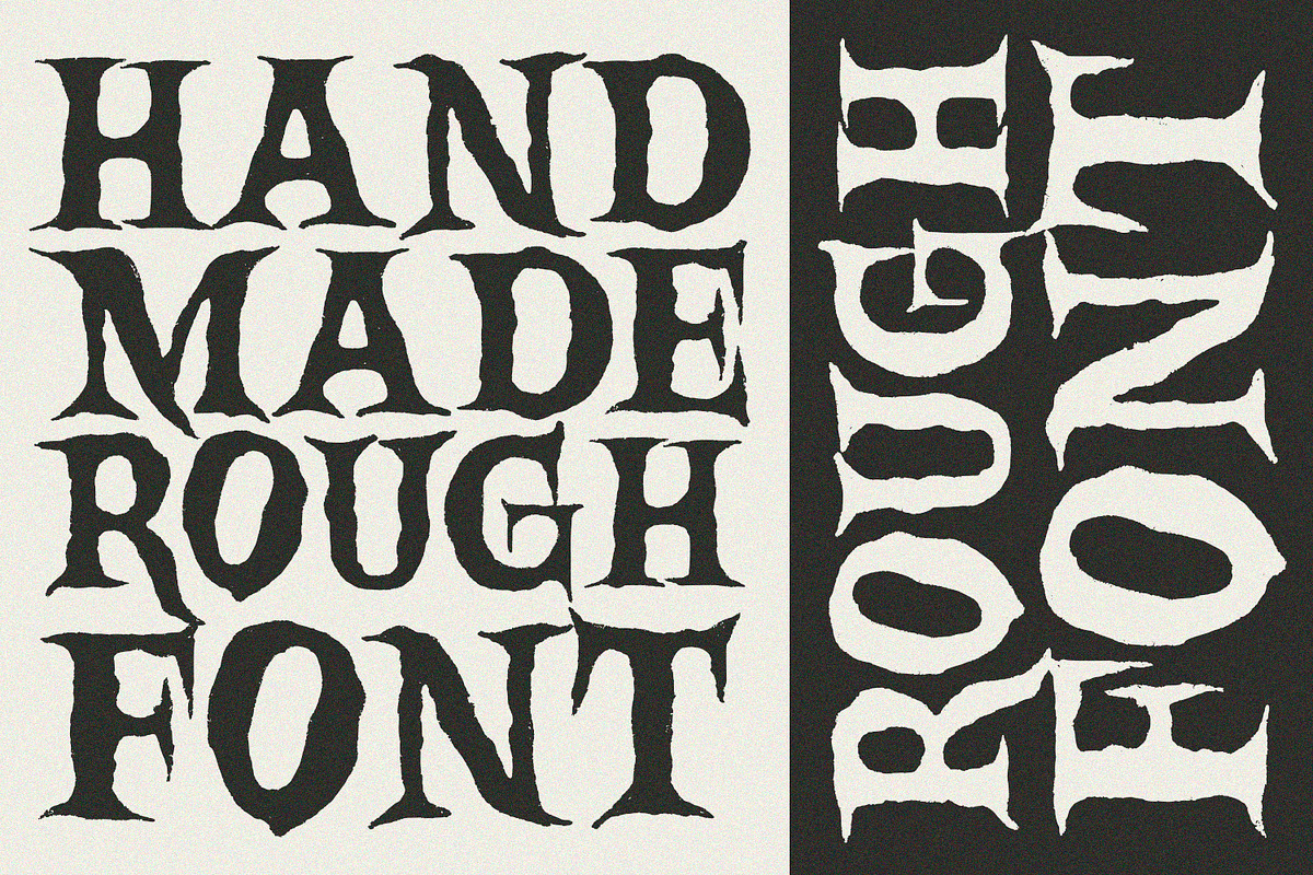 Broken Willow - Display Font, a Handwritten Font by Alpaprana (Photo 2 of 10)