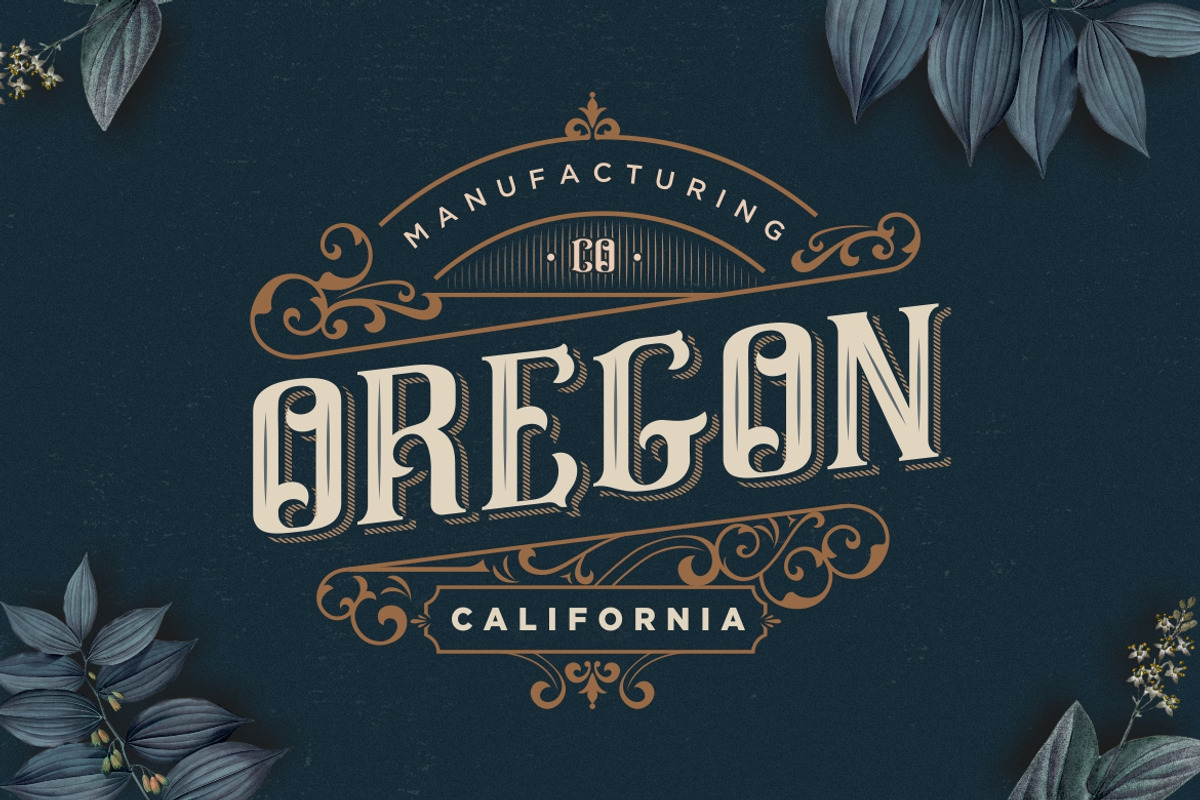 Graphite - Vintage Decorative Font, a Font by HansCo Studio (Photo 6 of 11)